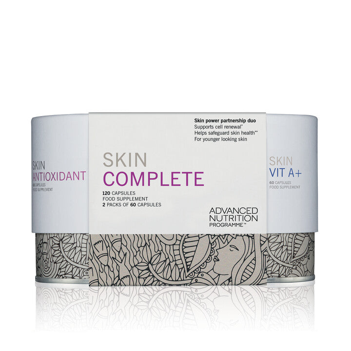 Advanced Nutrition Programme Skin Complete 120                                                                             (consisting  of Skin Vit A+ and Skin Antioxidant) - aluma.uk